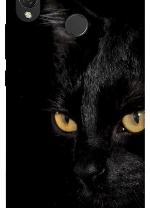 Чехол itsPrint Черный кот для Huawei P Smart+ (nova 3i)