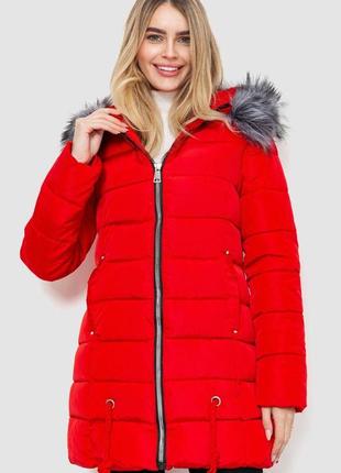 Куртка женская, цвет красный, 235r8811