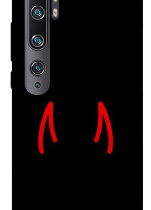 Чехол itsPrint Red horns для Xiaomi Mi Note 10 / Note 10 Pro /...