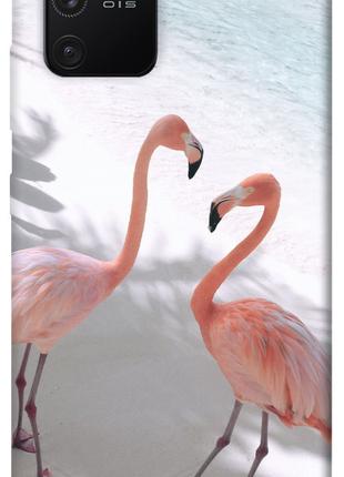 Чохол itsPrint Flamingos для Samsung Galaxy S10 Lite