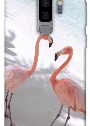 Чехол itsPrint Flamingos для Samsung Galaxy S9+