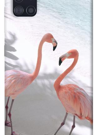 Чехол itsPrint Flamingos для Samsung Galaxy A51