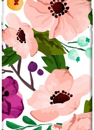 Чехол itsPrint Акварельные цветы для Apple iPhone 6/6s plus (5...