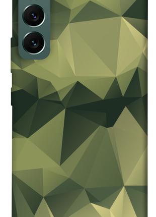 Чехол itsPrint Треугольный камуфляж 2 для Samsung Galaxy S22