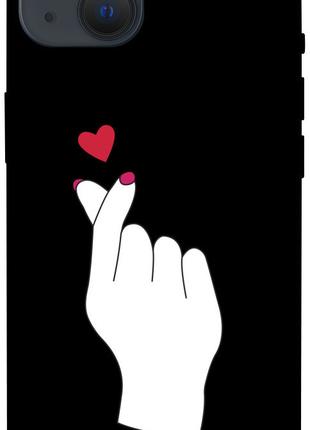 Чехол itsPrint Сердце в руке для Apple iPhone 13 (6.1")