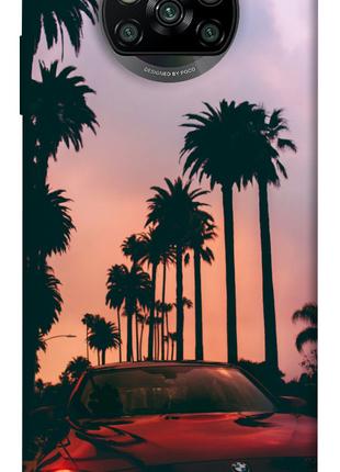 Чехол itsPrint BMW at sunset для Xiaomi Poco X3 NFC / Poco X3 Pro