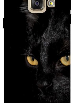 Чехол itsPrint Черный кот для Samsung A520 Galaxy A5 (2017)
