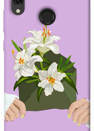 Чехол itsPrint Flower message для Huawei P Smart (2019)