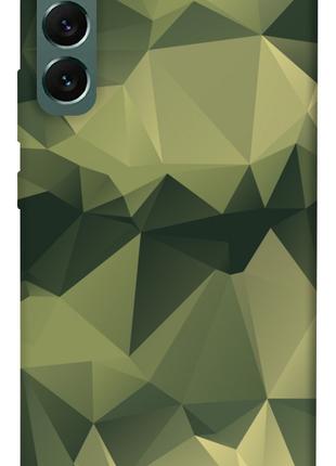 Чехол itsPrint Треугольный камуфляж 2 для Samsung Galaxy S22+