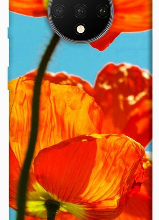 Чехол itsPrint Яркие маки для OnePlus 7T