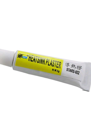 Термоклей Heatsink Plaster Stars-922, туба 5 г, теплопроводный