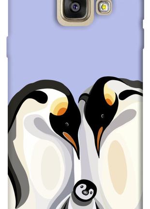 Чехол itsPrint Penguin family для Samsung A520 Galaxy A5 (2017)