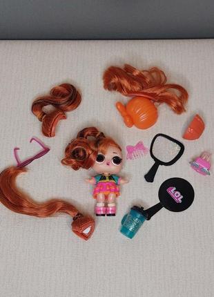 Кукла лол с париками оригинал