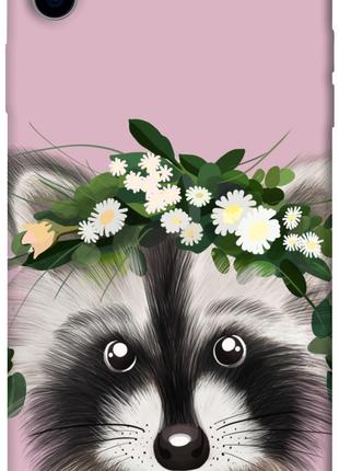 Чехол itsPrint Raccoon in flowers для Apple iPhone XS Max (6.5")