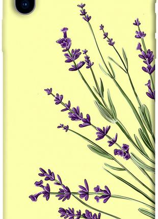 Чехол itsPrint Lavender art для Apple iPhone X (5.8")