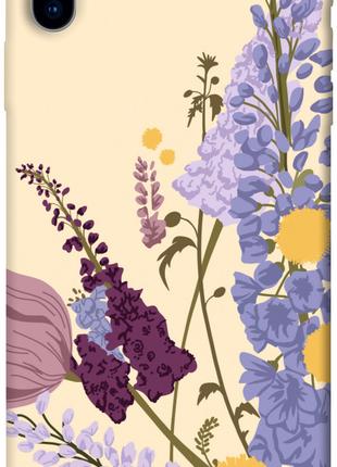 Чехол itsPrint Flowers art для Apple iPhone X (5.8")