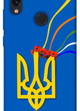 Чехол itsPrint Квітучий герб для Xiaomi Redmi Note 7 / Note 7 ...