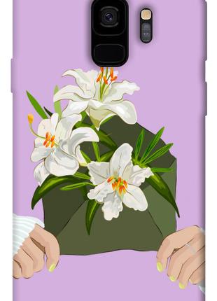 Чехол itsPrint Flower message для Samsung Galaxy S9