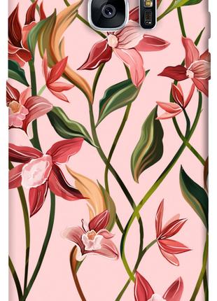 Чехол itsPrint Floral motifs для Samsung G935F Galaxy S7 Edge