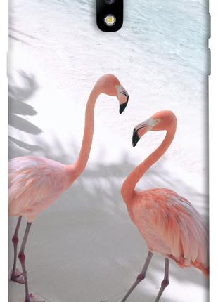 Чехол itsPrint Flamingos для Samsung J730 Galaxy J7 (2017)