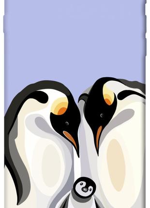 Чехол itsPrint Penguin family для Apple iPhone 7 plus / 8 plus...