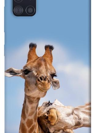 Чехол itsPrint Милые жирафы для Samsung Galaxy A51