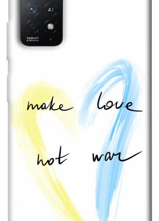 Чехол itsPrint Make love not war для Xiaomi Redmi Note 11 Pro ...