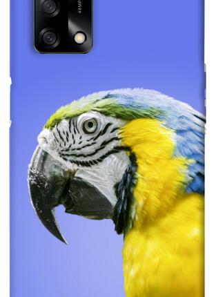 Чехол itsPrint Попугай ара для Oppo A74 4G