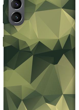 Чехол itsPrint Треугольный камуфляж 2 для Samsung Galaxy S21