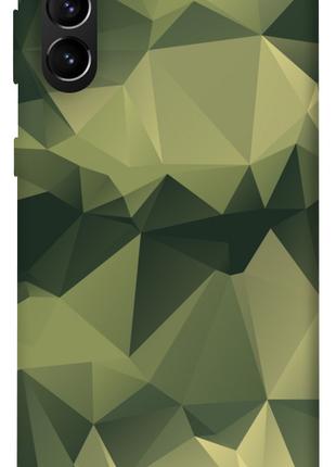 Чехол itsPrint Треугольный камуфляж 2 для Samsung Galaxy S21+