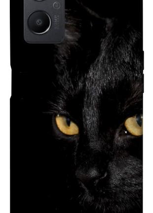 Чехол itsPrint Черный кот для Oppo A96