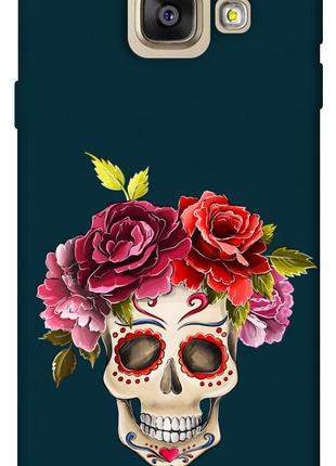 Чехол itsPrint Flower skull для Samsung A520 Galaxy A5 (2017)