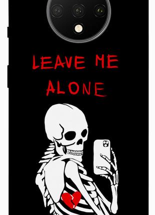 Чехол itsPrint Leave me alone для OnePlus 7T