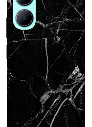 Чехол itsPrint Черный мрамор для Realme C33