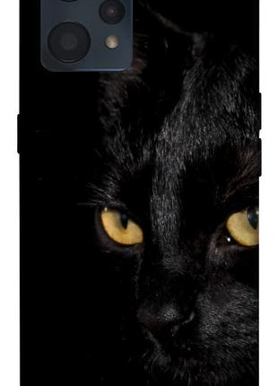 Чехол itsPrint Черный кот для Realme 9 4G / 9 Pro+