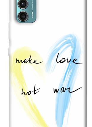 Чохол itsPrint Make love not war для Motorola Moto G60