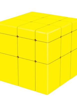 Зеркальный кубик рубика желтый QiYi Mirror cube Yellow