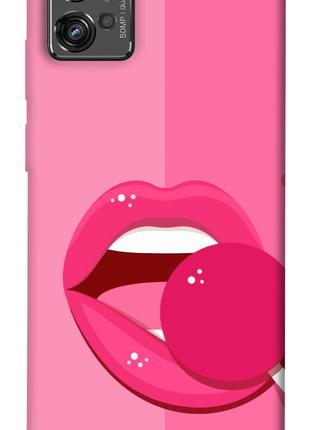 Чехол itsPrint Pink style 4 для Motorola Moto G32