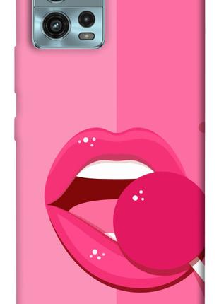 Чехол itsPrint Pink style 4 для Motorola Moto G72