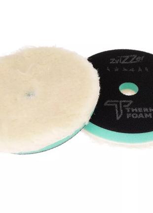 ZviZZer Thermo Wool Pad, green - Меховой круг на зеленом, жест...