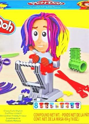 Play-doh игровой набор безумный парикмахер.