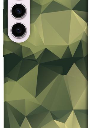 Чехол itsPrint Треугольный камуфляж 2 для Samsung Galaxy S23+