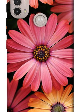 Чехол itsPrint Осенние цветы для Motorola Moto E40