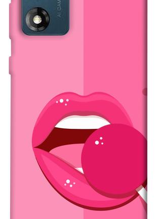 Чехол itsPrint Pink style 4 для Motorola Moto E13