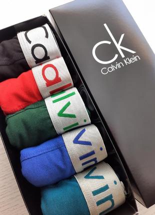 Подарунковий набір боксери calvin klein 5шт