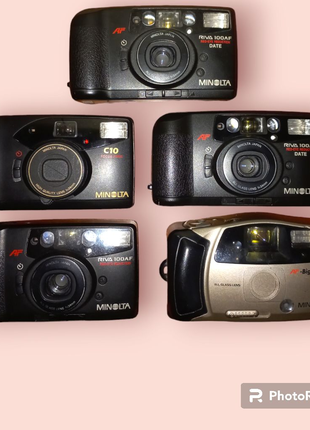 Пленочные фотоаппараты minolta