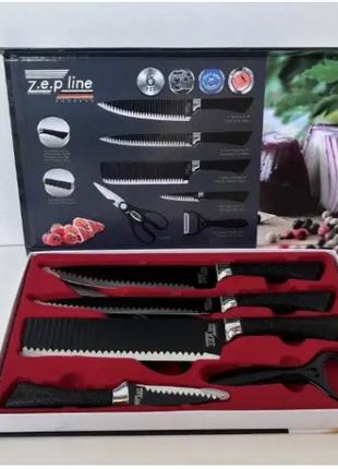 Набор ножей из нержавеющей стали (6 предметов) Zepline ZP-035