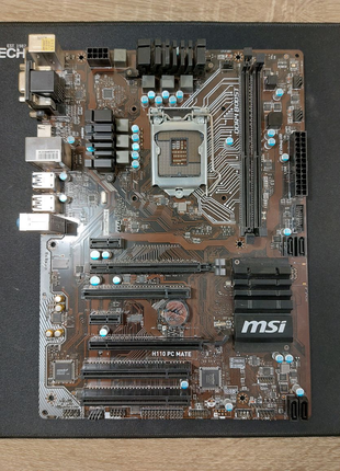 Материнская плата Msi H110 PC MATE