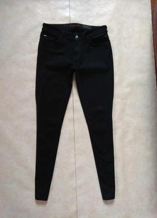 Брендовые черные джинсы скинни esprit, 12 размер.
