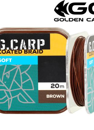 Повідковий матеріал в обплетенні GC G.Carp Coated Braid Soft 2...